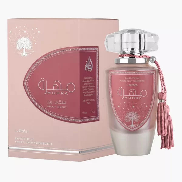 Lattafa Mohra Silky Rose Eau de Parfum Feminino